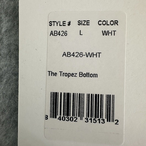 Andie X Demi Moore The Tropez Bottom Women Sz Large Crochet Sculpting Comfort - Picture 6 of 11